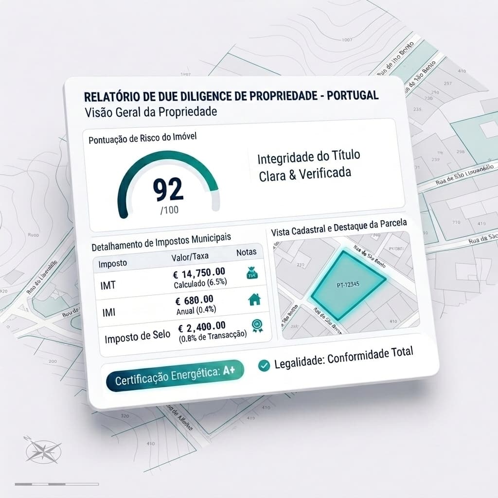 Relatório de Diligência de Propriedade — Portugal